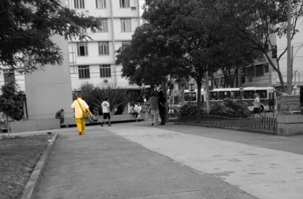 Imagem poética da Praça Afonso Pena – Tijuca