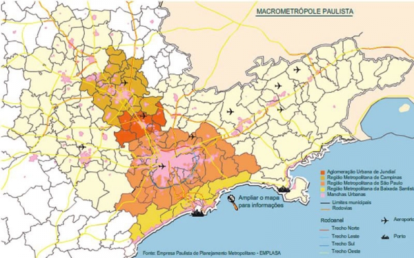 Plano Macrometrópole Paulista 2040