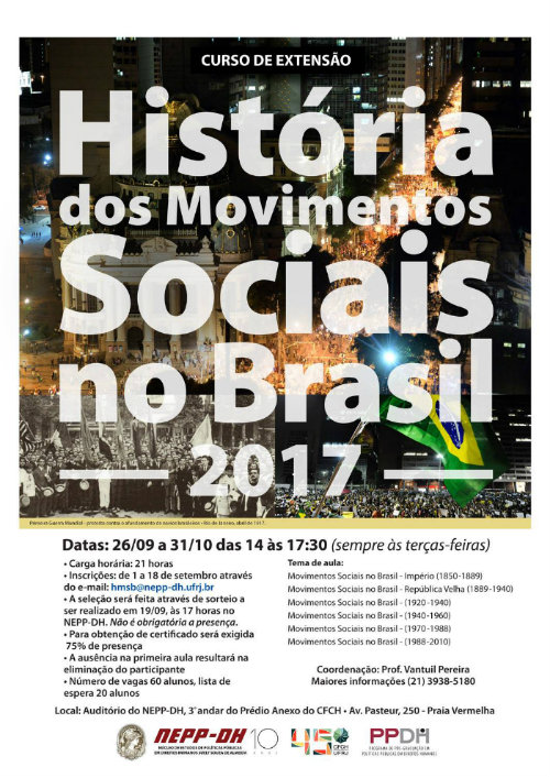 Curso História dos Movimentos Sociais no Brasil