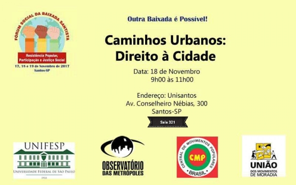 Fórum Social da Baixada Santista