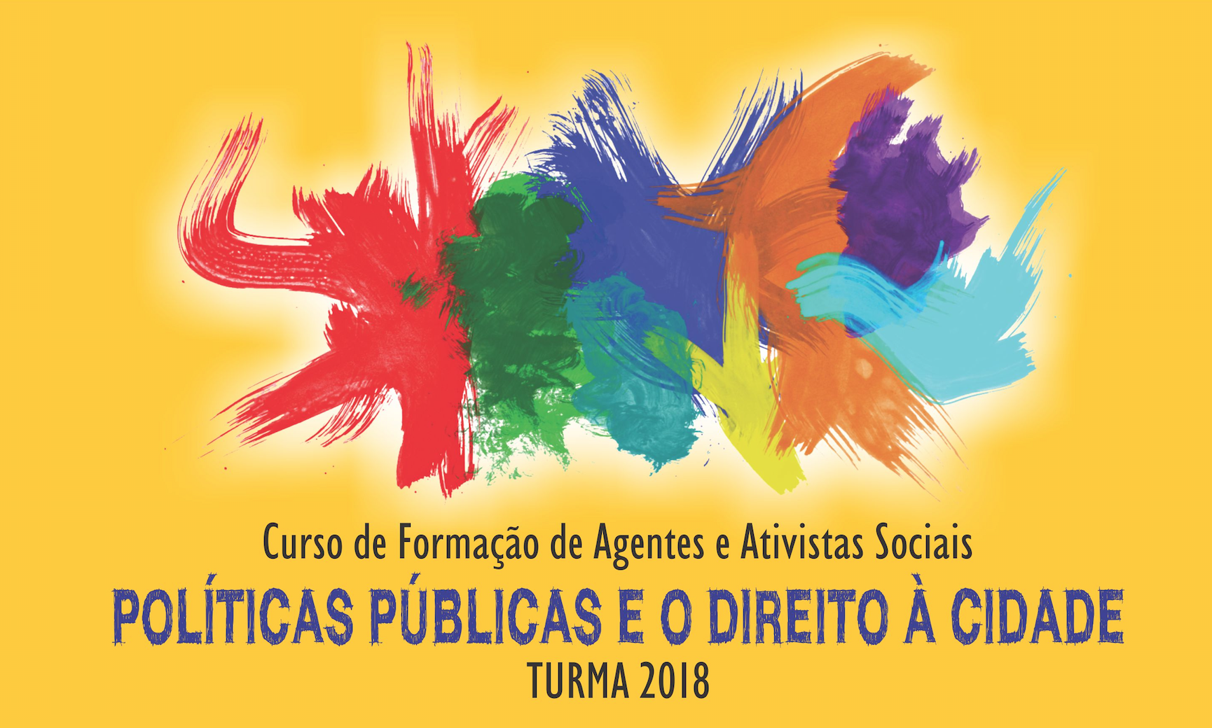 Curso de Políticas Públicas e Direito à Cidade: formação de ativistas sociais