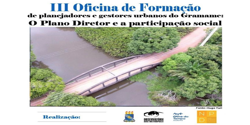 III Oficina de Planejadores e Gestores Urbanos da Paraíba