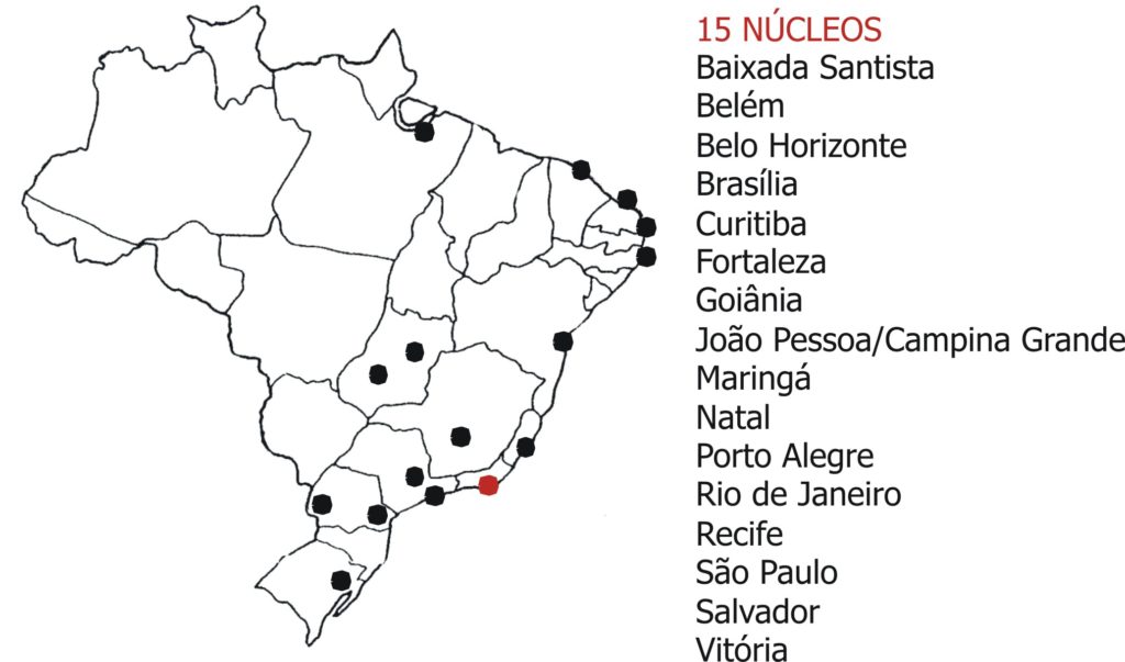 mapa Observatório das Metrópoles mapa Observatório das Metrópoles