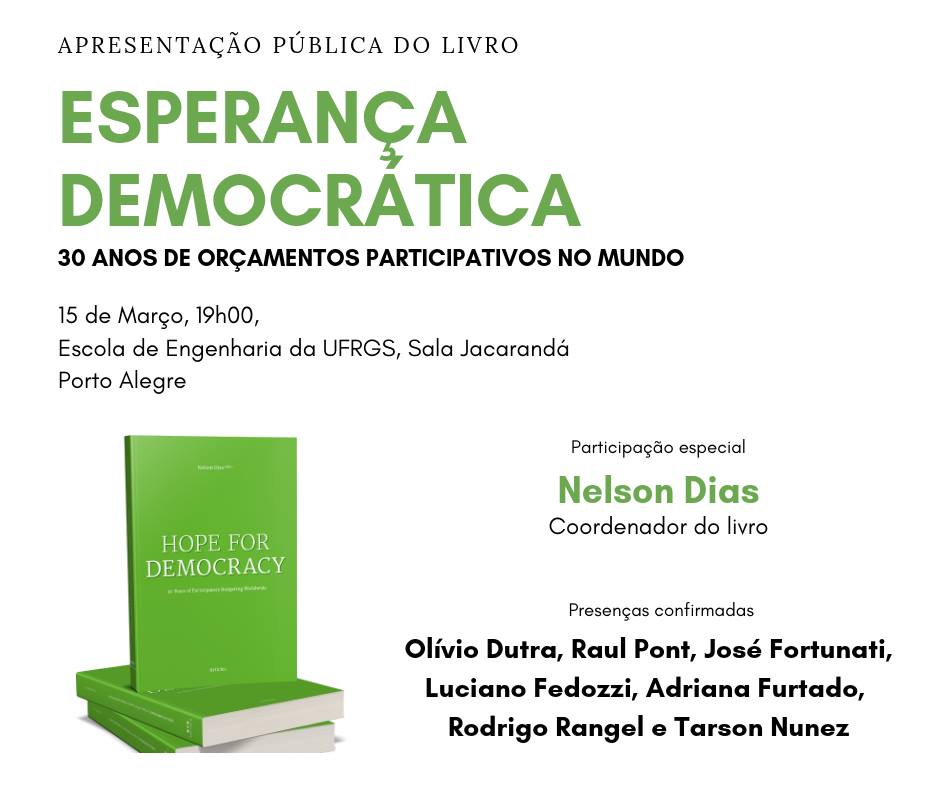 Esperança democrática – 30 anos de orçamentos participativos no mundo