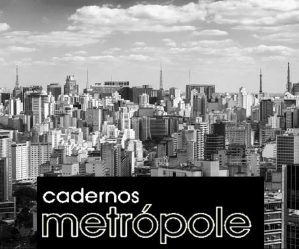Chamada de artigos para a Revista Cadernos Metrópole nº 55