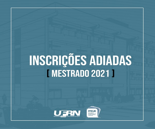 Mestrado em Estudos Urbanos e Regionais (PPEUR/UFRN)