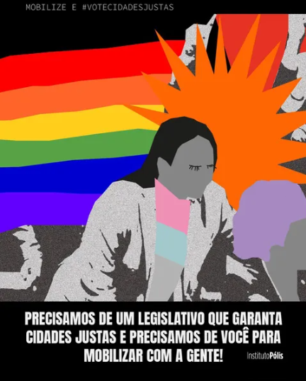 Instituto Pólis promove a campanha #VoteCidadesJustas