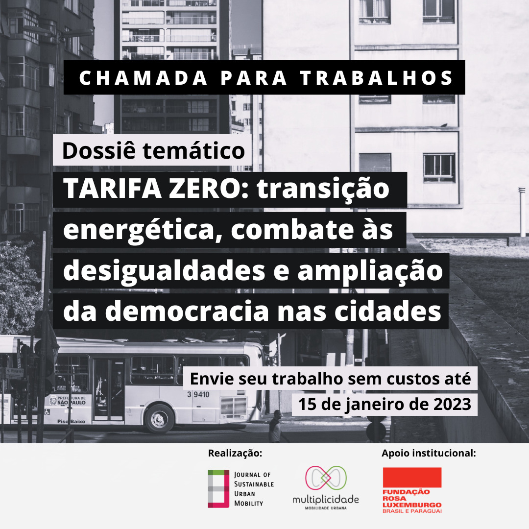 Tarifa Zero: transição energética, combate às desigualdades e ampliação da democracia nas cidades