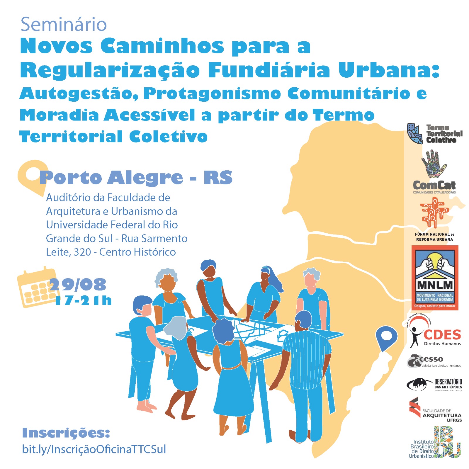 Seminário sobre o Termo Territorial Coletivo em Porto Alegre