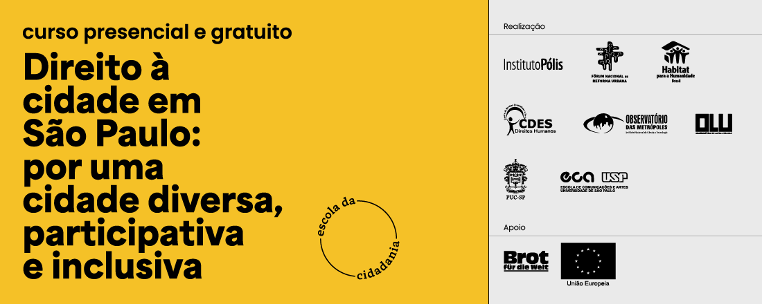Direito à cidade em São Paulo: por uma cidade diversa, participativa e inclusiva
