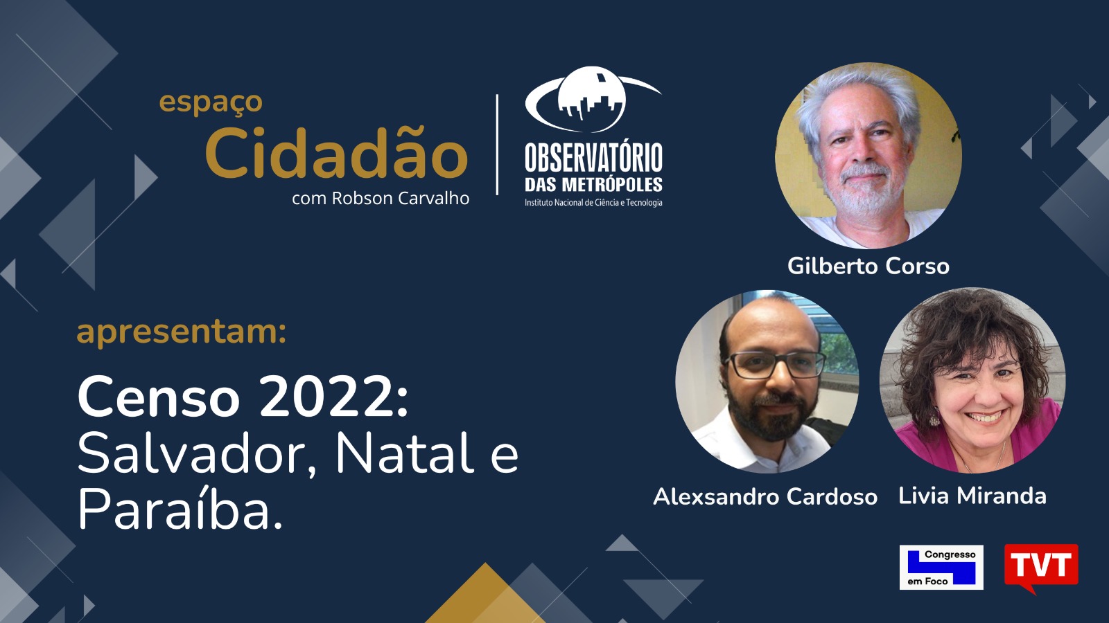 Censo 2022: Salvador, Natal e Paraíba