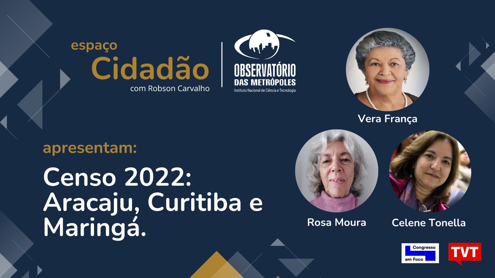 Censo 2022: Aracaju, Curitiba e Maringá