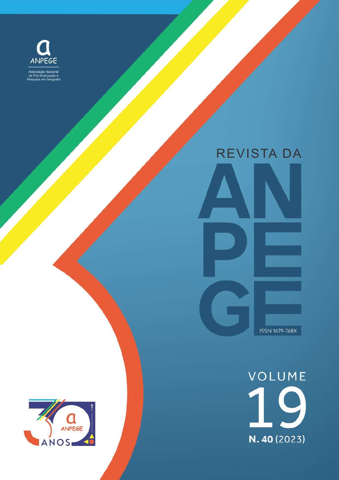 Revista da ANPEGE nº40: Estudos Críticos de Turismo, Território e Autodeterminação