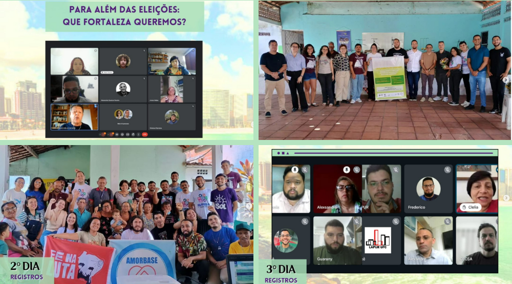 Núcleo Fortaleza encerra o ciclo de encontros do Fórum “Observatório das Metrópoles nas Eleições”